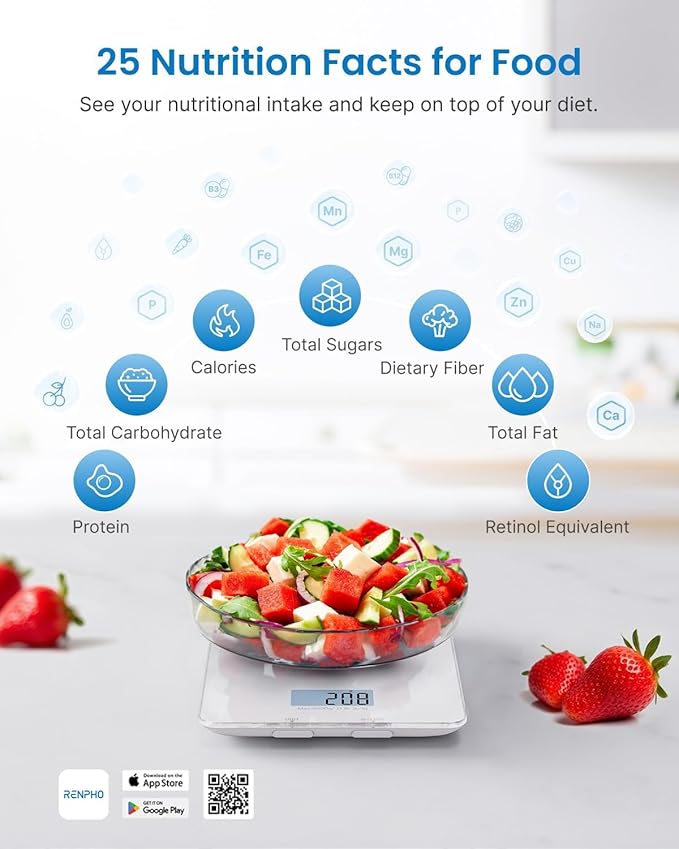 RENPHO Calibra 1 Smart Nutrition Scale