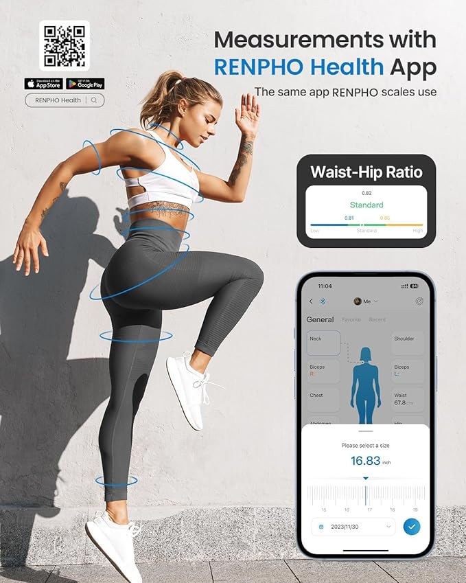 RENPHO Smart Body Tape Measure