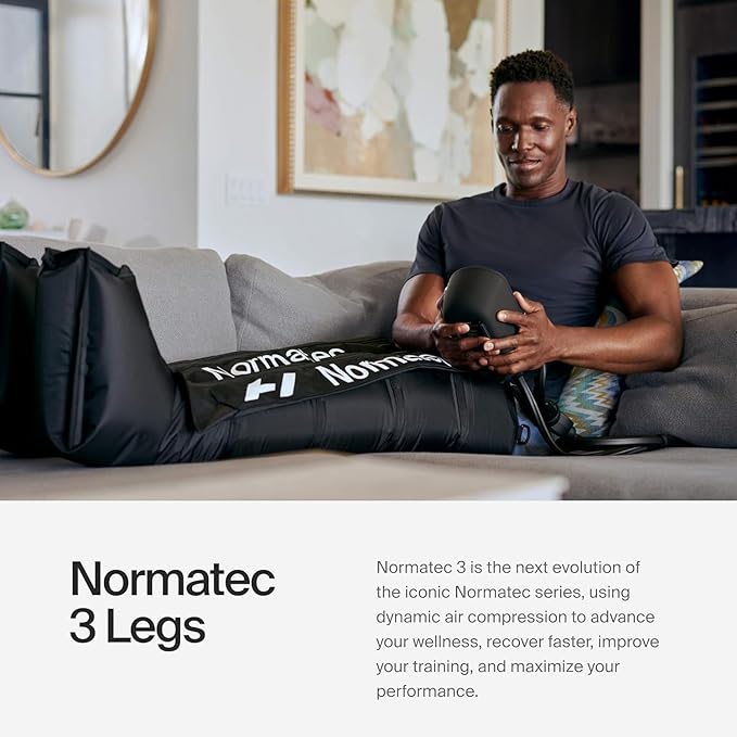 Normatec 3 Legs – Standard Size Dynamic Air Compression for Recovery & Performance