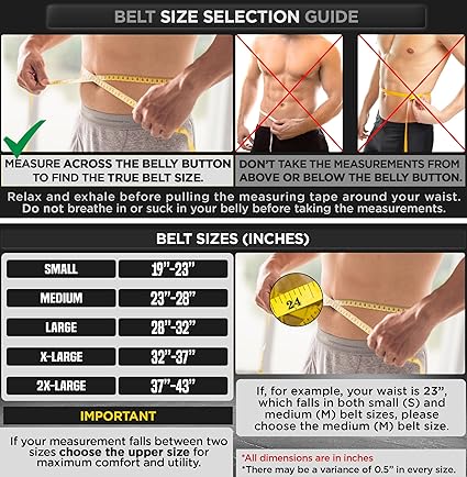 RDX 4″ Suede Leather Weightlifting Belt